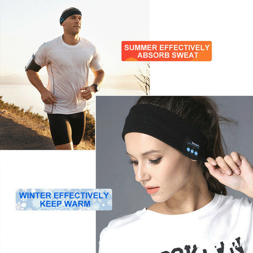 Bluetooth Sports Headband Hifi Headphones Wireless Earphone 