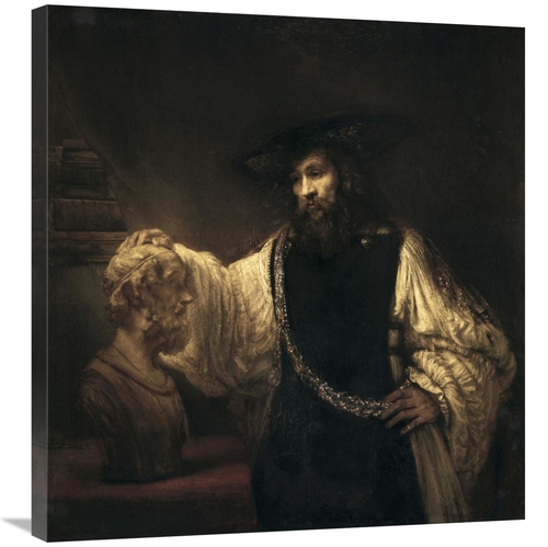 Global Gallery GCS-279574-30-142 30 in. Aristotle with a Bust of Homer