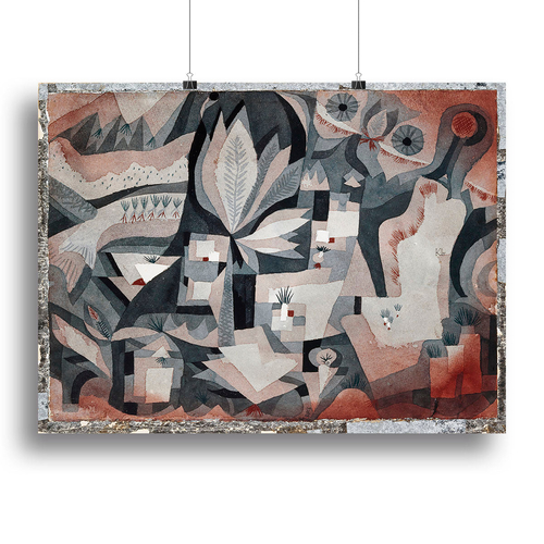 Dry Cooler Garden 1921 No.1 Canvas Print or Poster