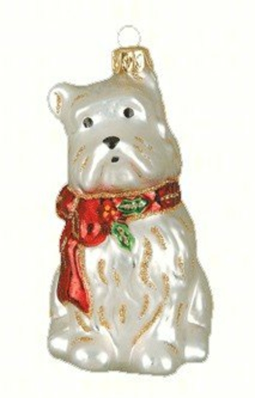 Cobane Studio COBANEA239 Holly Berry Westie Ornament