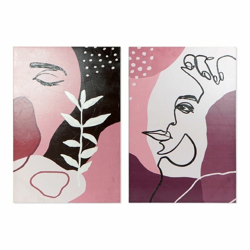 Painting DKD Home Decor Eye Abstract 80 x 3 x 120 cm Scandinavian (2