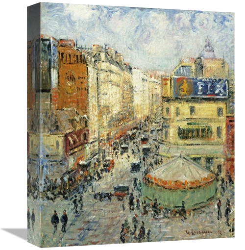 Global Gallery GCS-266785-16-142 16 in. La Rue De Clignancourt Art Pri