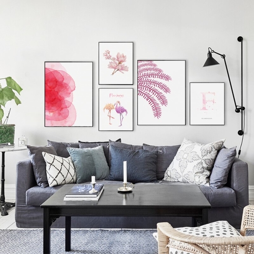 Nordic Decorative Abstract Watercolor