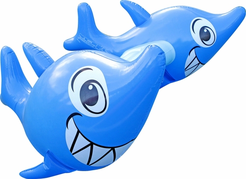 Inflatable Kick Float Whale 95cm x 68cm x 44cm