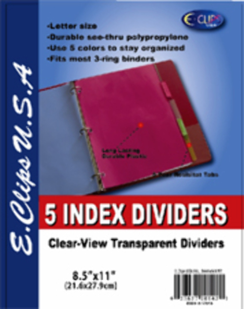 Index Dividers