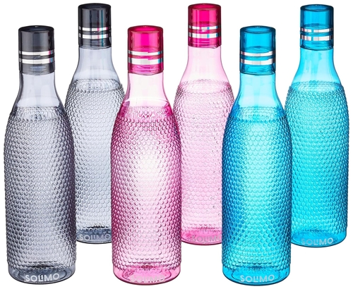 Round Plastic Water Bottle 