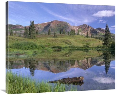 Global Gallery GCS-396110-36-142 36 in. Ruby Peak, Raggeds Wildern