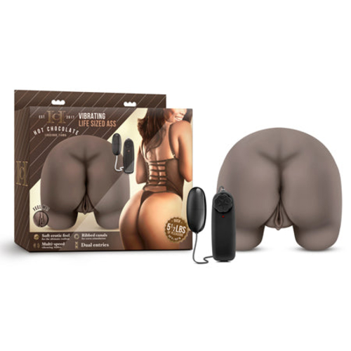 Blush Hot Chocolate Luscious Tiana Vibrating Life-Sized Masturbator