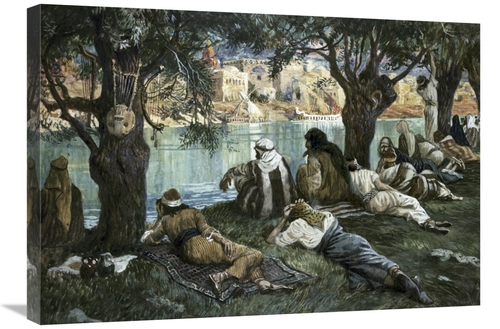 Global Gallery GCS-280239-30-142 30 in. By the Waters of Babylon Art P