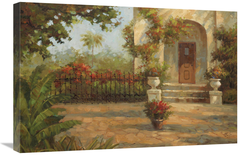 Global Gallery GCS-127073-2030-142 20 x 30 in. Santiagos Courtyard Art