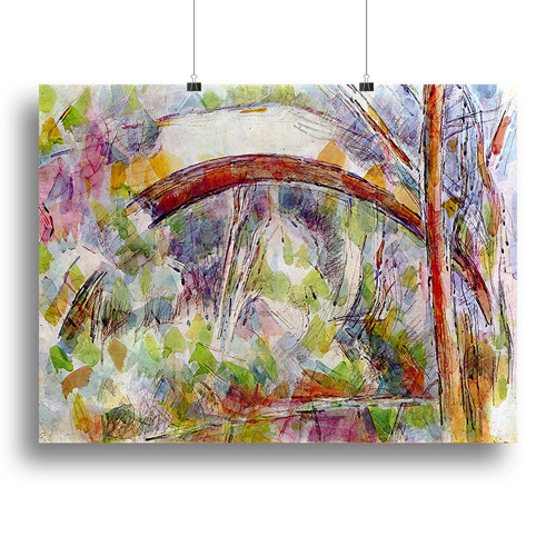River at the Bridge of Three Sources by Cezanne Canvas Print or Poster
