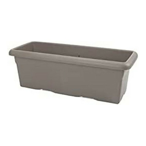 Plant pot Plastiken 7503 Brown Taupe Plastic