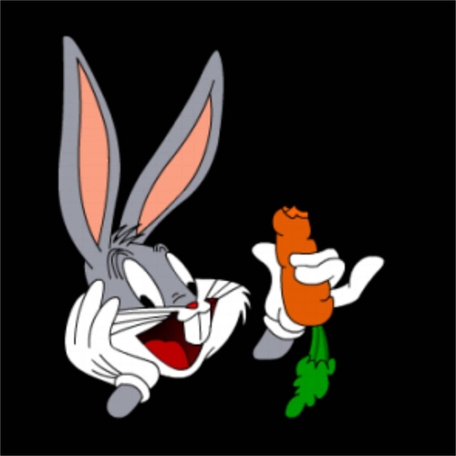 3 Inch Cloth Patch Bugs Bunny