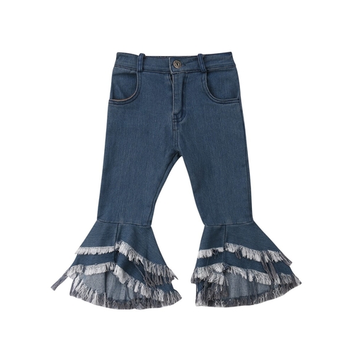 Fashion Infant Toddler Baby Girls Denim Pants 2 7Y