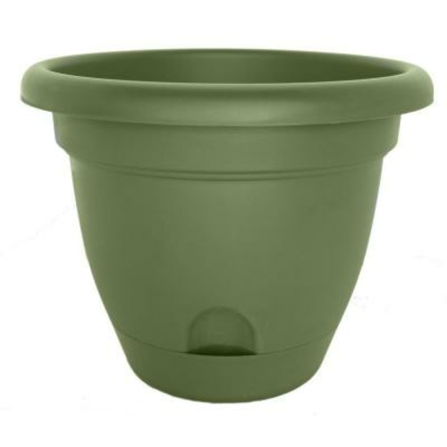 Bloem LP1042 10 in. Lucca Planter, Living Green