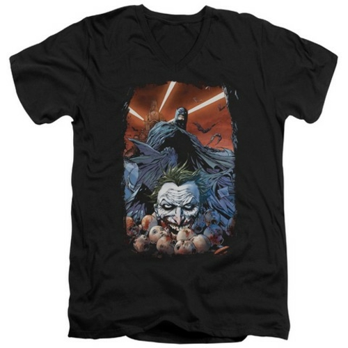 Trevco Batman-Detective Comics No.1 - Short Sleeve Adult 30-1 Tee V-Ne