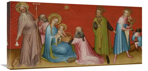 18 x 36 in. The Adoration of the Magi with Saint Anthony Abbot Art Pri