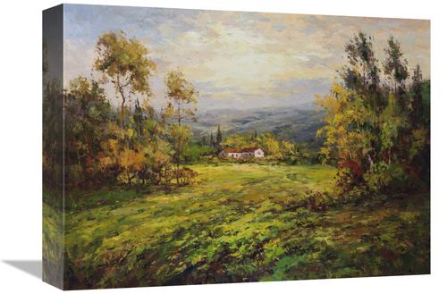 12 x 16 in. Green Grass At Home Art Print - Hulsey