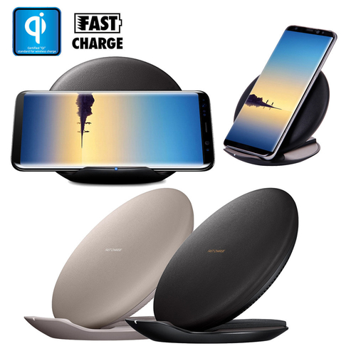 Qi Fast Wireless Charger Rapid Charging Stand for