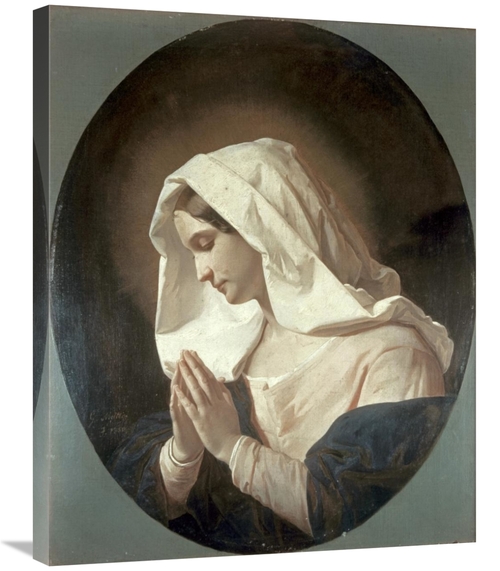 Global Gallery GCS-278628-30-142 30 in. Madonna in Prayer Art Print - 