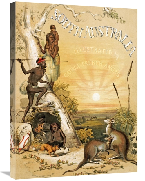 Global Gallery GCS-268295-30-142 30 in. South Australia Illustrated