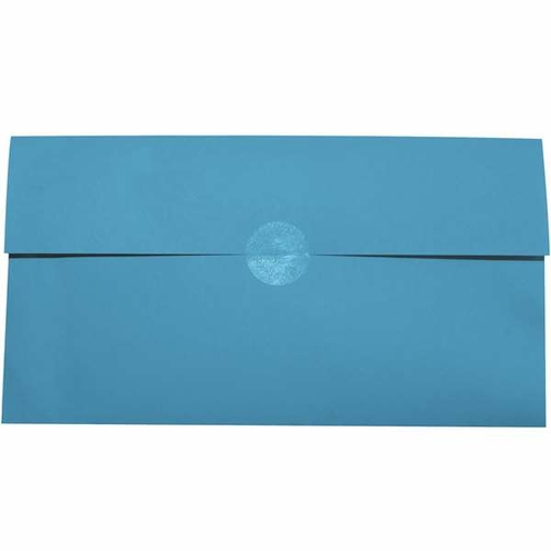 Tape Logic DL710 3 in. Clear Circle Mailing Labels - Roll of 1000