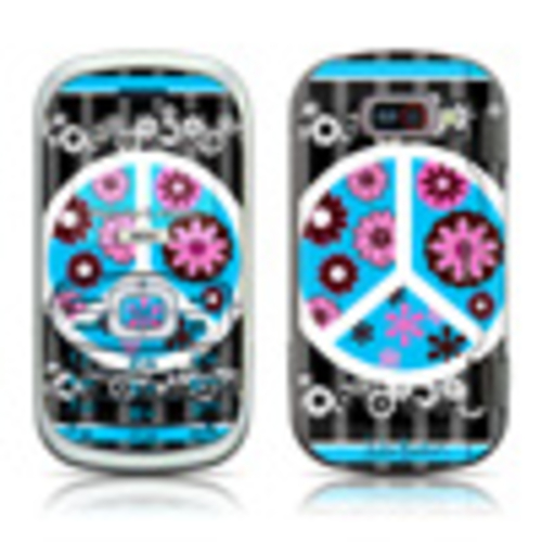 DecalGirl LOCT-PFLWRS-BLK LG Octane Skin - Peace Flowers Black