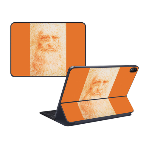 MightySkins APIPSK1218-Red Chalk Man Portrait Skin for Apple iPad Pro 