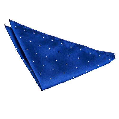 Pin Dot Handkerchief - Royal Blue