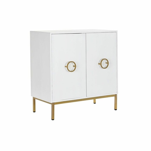 Sideboard DKD Home Decor   White Wood Metal Mango wood Golden 80 x