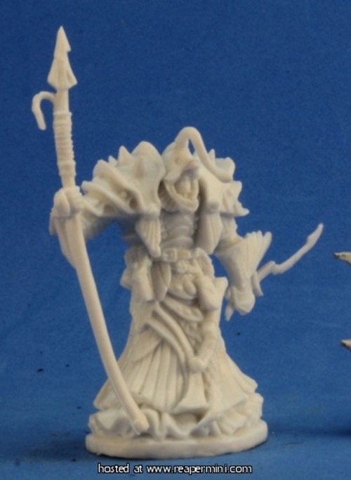 Reaper Miniatures REM77215 25mm Scale Eregris Darkfathom Sea Priest - 
