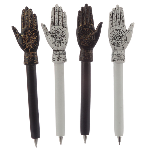 Fun Novelty Tattoo Sun and Moon Hand Pen
