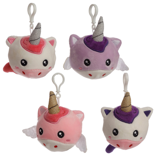 Squishy Cuddlies Cute Keyring - Unicorn