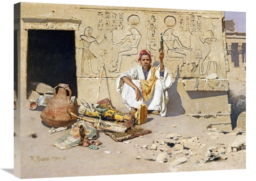 Global Gallery GCS-268639-30-142 30 in. Seller of Artefacts Art Print 