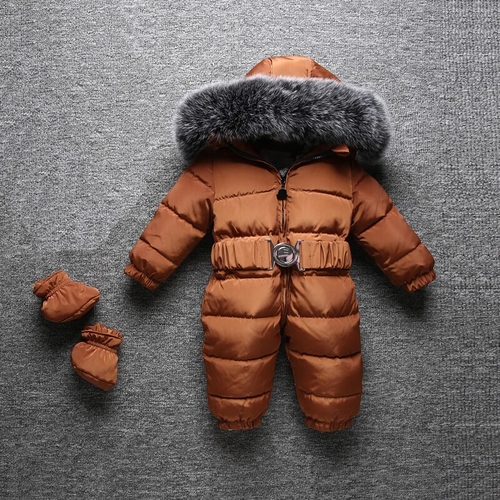 2019 Winter Warm Baby Rompers Jumpsuit Children