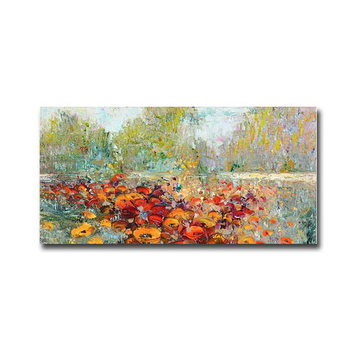 Artistic Home Gallery 1632644EG Poppy Field by Dean Bradshaw Premium G