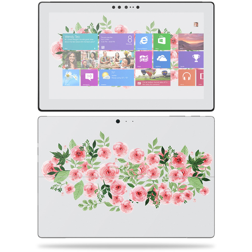 MightySkins MISURPRO1-Bouquet Skin for Microsoft Surface Pro 2017 12.3