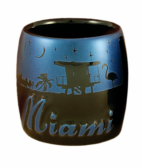 Americaware SMMIA03 Miami 22 oz Night Sky Silhouette Mug