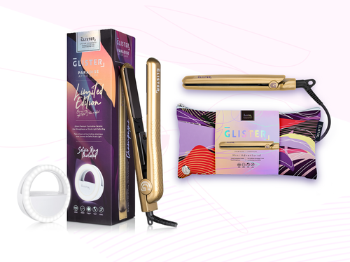Limited Edition After Dark Flat Iron Golden Duo