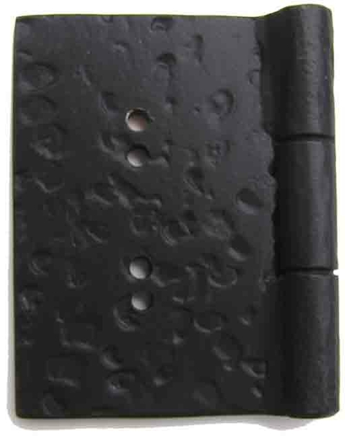 Agave Ironworks ST033-01 Distressed Faux Hinge Flat Black