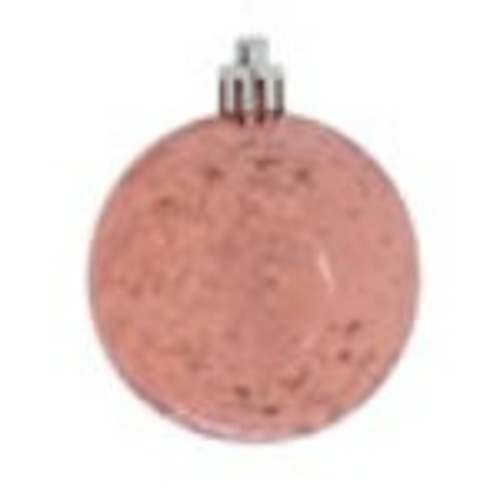 Vickerman M166458 Rose Gold Shiny Mercury Ball Ornament - 4.75 in. - 4