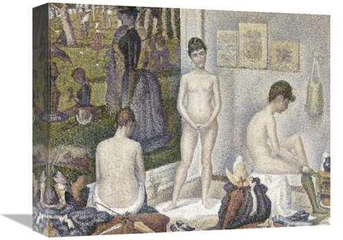 Global Gallery GCS-267265-16-142 16 in. Sur La Grande Jatte, Umbre