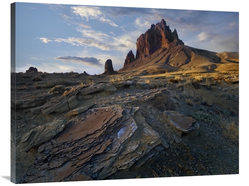 30 x 40 in. Shiprock, the Basalt Core of An Extinct Volcano, N