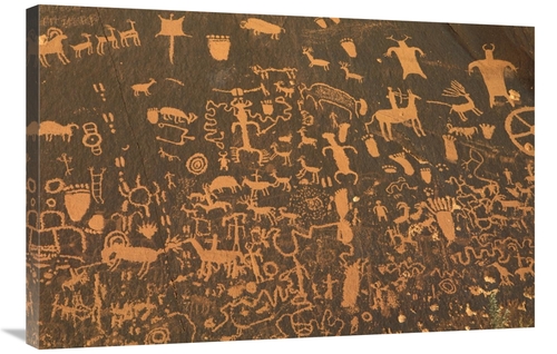 Global Gallery GCS-452907-2436-142 24 x 36 in. Fremont Petroglyphs&#44