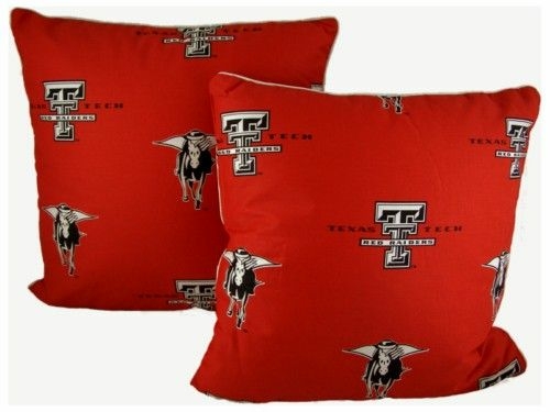 College Covers TTUDPPR Texas Tech 16 x 16 Decorative Pillow Set