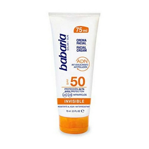 Facial Sun Cream SOLAR ADN INVISIBLE Babaria Solar Adn Invisible Spf