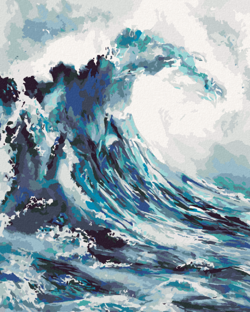 Paint by Numbers - SEA WAVES