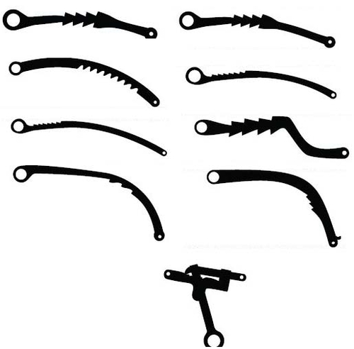 Olympia 3602919 Vestal Damper Poker Handle with 2 in. Extra Opening Ra