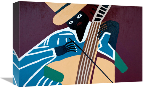 12 x 18 in. The Bass Art Print - Ulrick Fox