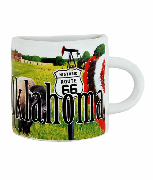 Americaware MGOKL01 Oklahoma Mug Magnet